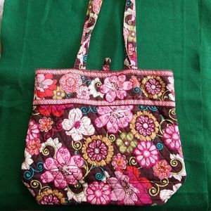 Vera bradley pink tote